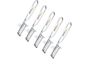 Westmark 5 Universal Pelador con cuchilla, Famos, Hoja de acero inoxidable, Plateado, 106122E3