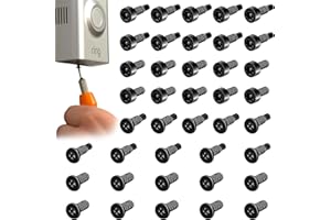 OUZHOU Ring Doorbell Screws, 40PCS Spare Screws for Ring Doorbell, Security Screw for Rings Doorbell Replacement 4 Types T6 T15 Compatible with Video Generation Door Bell 2 and Pro