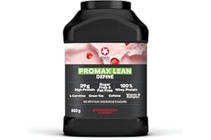 MaxiNutrition - Promax Lean, Strawberry - Whey Protein Powder for Weight Loss and Lean Muscle Development – Sugar Free and Fat Free, Vegetarian-Friendly, 29g Protein, 128 kcal per Serving, 980g