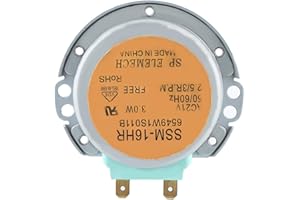 MXTECH Motore agitatore Microonde, AC 21 V durevole motore a microonde giradischi, stabile 6549W1S011B per forno LG forno a microonde Giradischi sostituzione motori