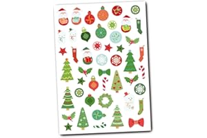 MÉGACRÉA Gommettes Noël 1,5 à 4,2 cm 96 pièces