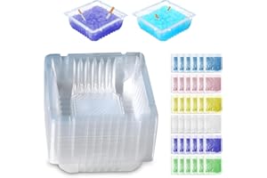 40 Sets Einweg-Aschenbecher mit Asche absorbierendem Balsam, VEINARDYL Portativ Rauchfreie Aschenbecher Aschenbecher Outdoor-Aschenbecher mit Aschenbecher Sand Deodorant für faule Leute