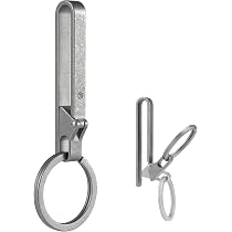 Portachiavi Tattico A Sgancio Rapido Con Fibbia In Metallo, Clip EDC E Anello In Acciaio Inox, Per Escursionisti E Attrezzatura Militare