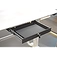 EBCO Steel Desk Drawer With Lock | Drawer For Table/Desk | Safe Laptop/Important Documents Drawer For Home And Office | Single/Separate Drawer For Office Appliance - Anthracite