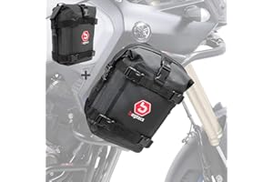 Bagtecs Borsa compatibile con paramotore coppia compatibile con BMW R 1200 GS/Adventure K3 6 L nero