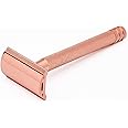 Pristine Shaving Double Edge Safety Razor For Men COPPER PLATING (Close Comb)