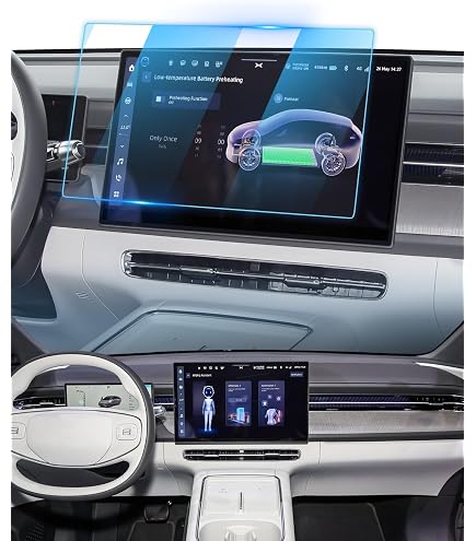 Protection Écran Verre Trempé 12,3" Pour Lexus ES200 ES300H 2022-2023 – Anti-Rayures, Haute Sensibilité Tactile