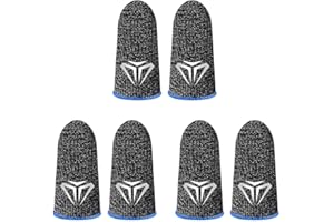 ‎ZKGYUS ZKGYUS 6 Stück Gaming Finger Sleeve, Handy-Gaming-Fingersleeves, PUBG Game Finger Sleeve, Flexibel Atmungsaktiver Gaming Finger