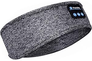 APSOJOY Casque Sleep, Headband Wireless V5.0 Bluetooth Headphones, Haut-parleurs stéréo HD Ultra-Minces intégrés, Convient pour Le Sport/Yoga/Fitness Y2