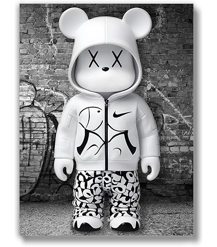 ABEポスター( kaws ape パロディ 現代アート Supreme ABE ポスター