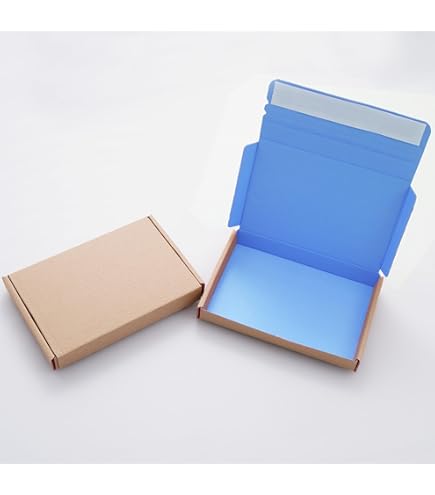 100 X C4 A4 Brown Box 345x240x22mm (13.6x9.5x0.8") RM Large Letter Cardboard Shipping Mailing Boxes - View #14
