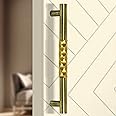 Plantex Aura Main Door Handle/Door Handle For Main Door/14 Inch Push Pull Handle For Home/Office/Hotel (Pack Of 1, Brass Antique&Pvd Gold Finish)