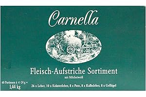 Carnella - Fleischaufstrich Portionen - Mix Sortiment - 60 x 24 g