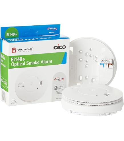 Allarme Monossido Di Carbonio Aico Ei3018 - Sensore Elettrochimico, Bianco, Base Facile