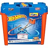 Hot Wheels Track Builder Il Set delle Acrobazie Deluxe, Playset con Componenti Pista Assortiti, Giocattolo per Bambini 4+ Ann