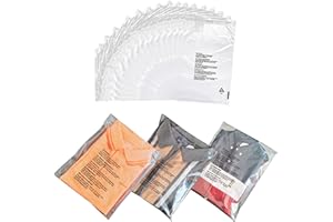 JeeJaan® 100 Pcs of Shirt Packaging Bags 12 x 16 in Clear Garment Bag 305 x 405 mm Polypropylene Bags