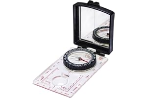 ‎SKINSTAR SkinStar Kompass mit Spiegelfläche 5 Kartenmaßstäbe Outdoor Navigation Kartenkompass
