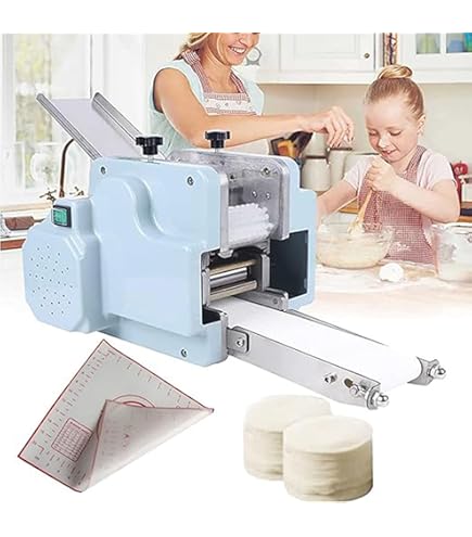 Automatische Teigblattmaschine Für Maultaschen & Ravioli - 140W Elektrisch
