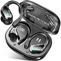 Cuffie Bluetooth 5.2 Con IPX7, 30 Ore Di Autonomia, Controlli Touch E Microfono – Ideali Per Sport E Chiamate