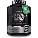 BioTechUSA Iso Whey Zero Black - Proteine con Creatina, Zinco, Vitamina B3 e Aminoacidi | 90% di Proteine | Senza Zucchero, S
