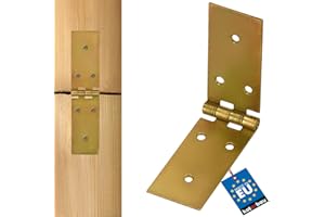 KOTARBAU - Cerniera per casse, 150 mm x 35 mm, arrotolata, per mobili, colore: Giallo