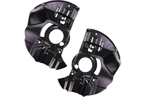 ‎ATEC GERMANY BESTPRICE 2x Ankerblech vorne links & rechts Spritzbelch Deckblech für Bremsscheibe Kompatibel mit BMW 3er (E46), 3er Cabriolet (E46), 3er Compact (E46), 3er Coupe (E46), 3er Touring (E46)