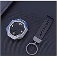 CENXI Key Fob Protectors Compatible with Jetour Traveller T2 | JT T2 Accessories & Key Case | Alloy Key Wraps Encase Car Keys in Durable Style（Black）