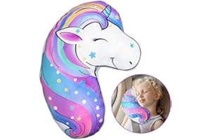 Basumee Voiture Protège Ceinture de Sécurité Coussin Bébé Enfants Epaule Coussin Coussin de Nuque Repose Nuque Housse Accessoires,1Pcs