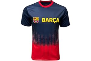 ICON SPORTS Men's Barcelona Sublimation Logo Poly Soccer Jersey - Game Day Shirt