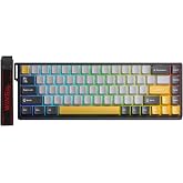 Aula Win68 He Max Manyetik Klavye Rapid Trigger Wing Chun Switch 8000Hz RGB TKL Hot Swap Oyuncu Klavyesi Sarı