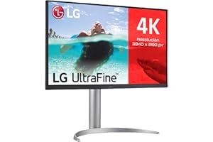 LG 27UQ850V-W - Monitor Ultrafine, Nano IPS, 27 Pulgadas, 16:9, 3840x2160, HDMIx1, AMD FreeSync, Clasificación F, USB-C, 5 ms, Blanco