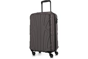 Suitline - Equipaje de Mano, Maleta Cabina, Maleta De Mano, Trolley, 4 Ruedas, ABS extremista Ligero, TSA, 55 cm, 34 litros,