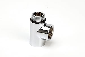 Greenedhouse Dual Fual T piece Heating Element connector Electric & Central Heating 1/2"