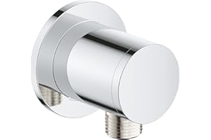 GROHE Vitalio, Wandanschlussbogen (Brauseabgang Standardanschluss 1/2", langlebige Oberfläche, Wandmontage), chrom, 26963001