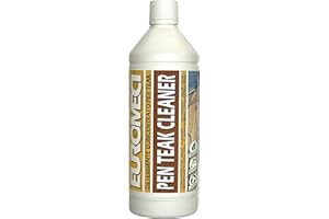Euromeci Pen Teak Cleaner, Detergente per Teak, 1.000 ml