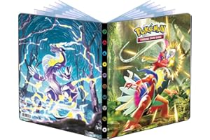 Ultra Pro | Pokémon - Ecarlate et Violet Série 1 (EV01) : Portfolio - Capacité : 252 cartes | Jeu de société | Cartes à collectionner | A partir de 6 ans