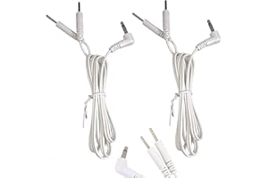 HCW Tens Elektroden 3.5mm Stecker Anschlussleitung mit Männliche Verbindung