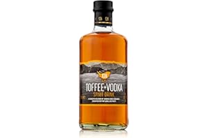 KIN TOFFEE + VODKA SPIRIT DRINK Kin Vodka Toffee Vodka Spirit Drink 20.3% ABV - Vanilla and Toffee Premium Blend, Blended in Small Batches. Created in the Lake District, 70cl Bottle
