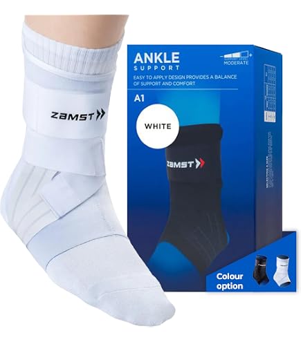 Chevillère De Stabilisation ASO Med Spec - Taille XS, Noir - Soutien Cheville Sport, Confortable, Double Face (Gauche/Droite), Fabriquée Aux USA - 2