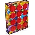Prize Party Punch Box Game With 2 Paper Board Inserts, 12 Compartment Holes, Award Box For, School Teachers, Parent, Reward Incentive Game, Birthdays Holidays Events (Punch-Box-LB)