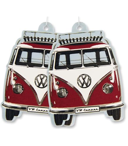 Désodorisant Voiture Volkswagen Combi T1 - Parfum Rafraîchissant, Design Rétro - Cadeau Pour Fan De VW