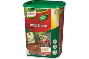 ‎KNORR Knorr Wildsauce - braune Sauce mit pikantem Wildgeschmack, 1 kg