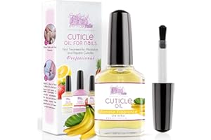 PICS NAILS Profesjonalny olejek do skórek do rąk i stóp 12 ml - Banan - Nawilżający i regenerujący, przynosi ulgę i świeżość suchej i podrażnionej skórze