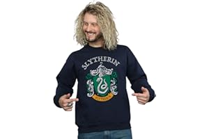 ABSOLUTE CULT Harry Potter Men's Slytherin Crest Sweatshirt