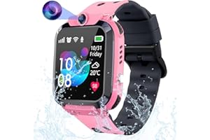 ELEJAFE Smartwatch Kinder, Kinder Smartwatch mit GPS und Telefon