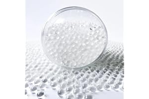 damoguin Wasserperlen 20.000 Stück, Ungiftig Aquaperlen Vase Deko, Water Beads für Schwimmende Wasser Perlen & Kerze Machen, Hochzeit Centerpiece, Blumenarrangement & Pflanzen (Transparent)