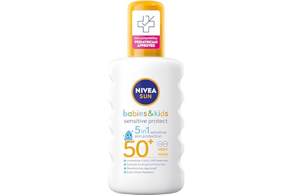 NIVEA SUN Kids Protect & Sensitive Spray SPF50
