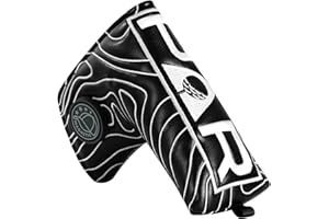 BIG TEETH Golf Club Head covers Irons/1FH/Driver/Fairway/Hybrid/Putter PU Leather PAR Pattern