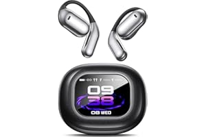 NUPLEA AI Language Translation Earbuds, Bluetooth 5.4 Headphones Translator for 144 Languages & Accents,Touch Screen Real-Time Earphones Fit iOS and Android Ideal for Travel Business Learning Shiny Black 9