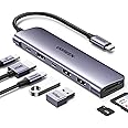 UGREEN Revodok 1071 USB C Hub 7-in-1 with 5Gbps 3.0 Data Ports, PD 100W Charging, 4K HDMI, SD/TF Card Reader, USB C Multiport Adapter for MacBook Pro/Air M1/M2 iPad Pro/Air Surface